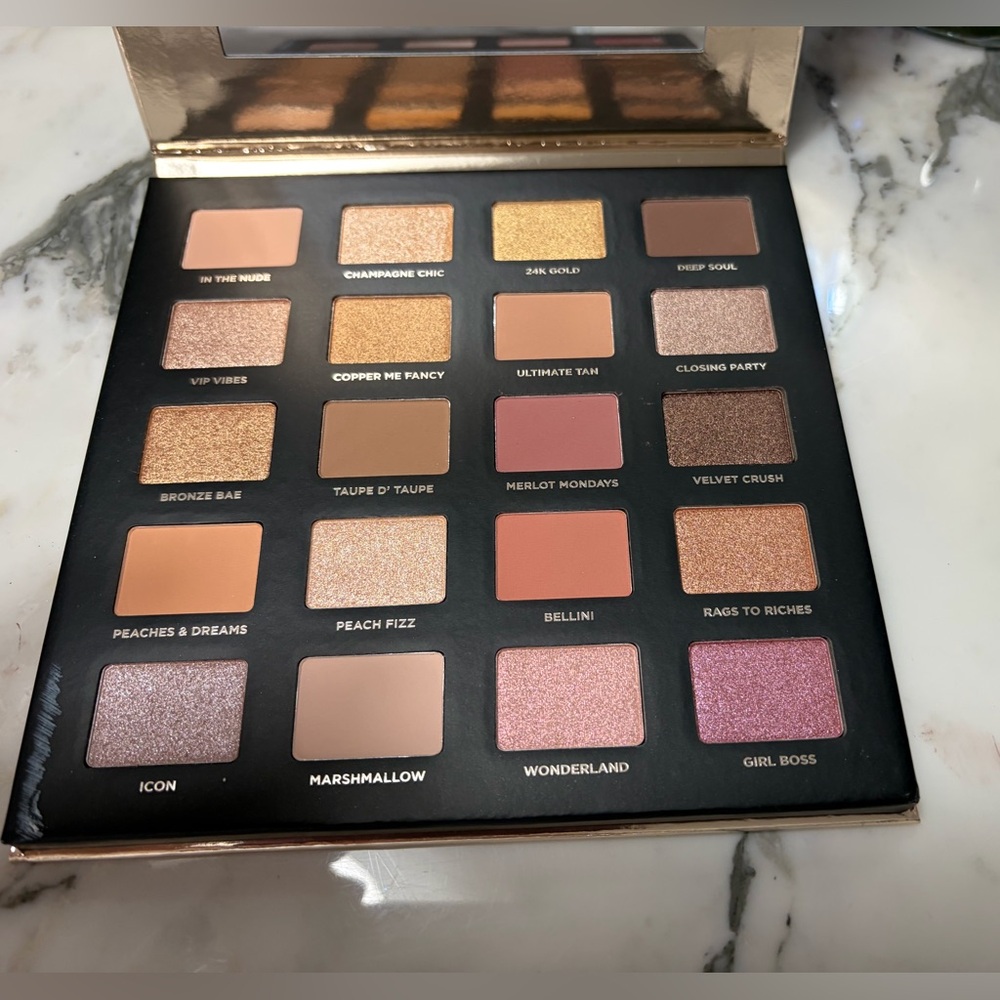 ICONIC London Warm Neutral & Pink Eyeshadow Palette